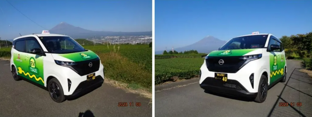 静岡県内初、石川タクシー富士が軽EVタクシーを導入