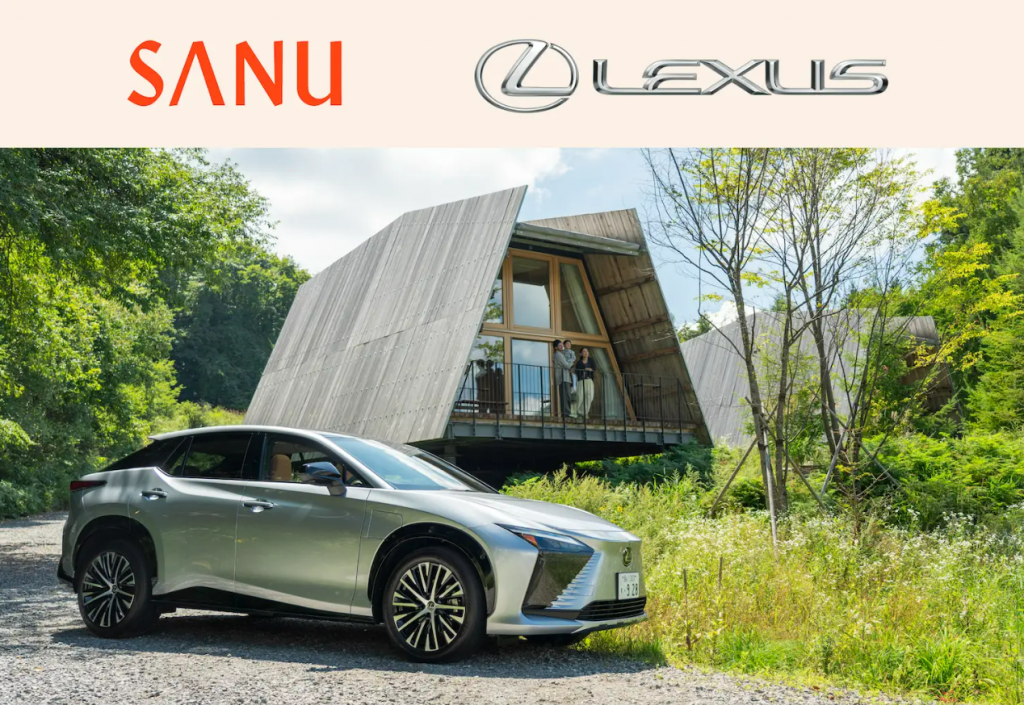 SANUとLEXUSが共創パートナーシップを発表:サステナブルな未来への新たな一歩