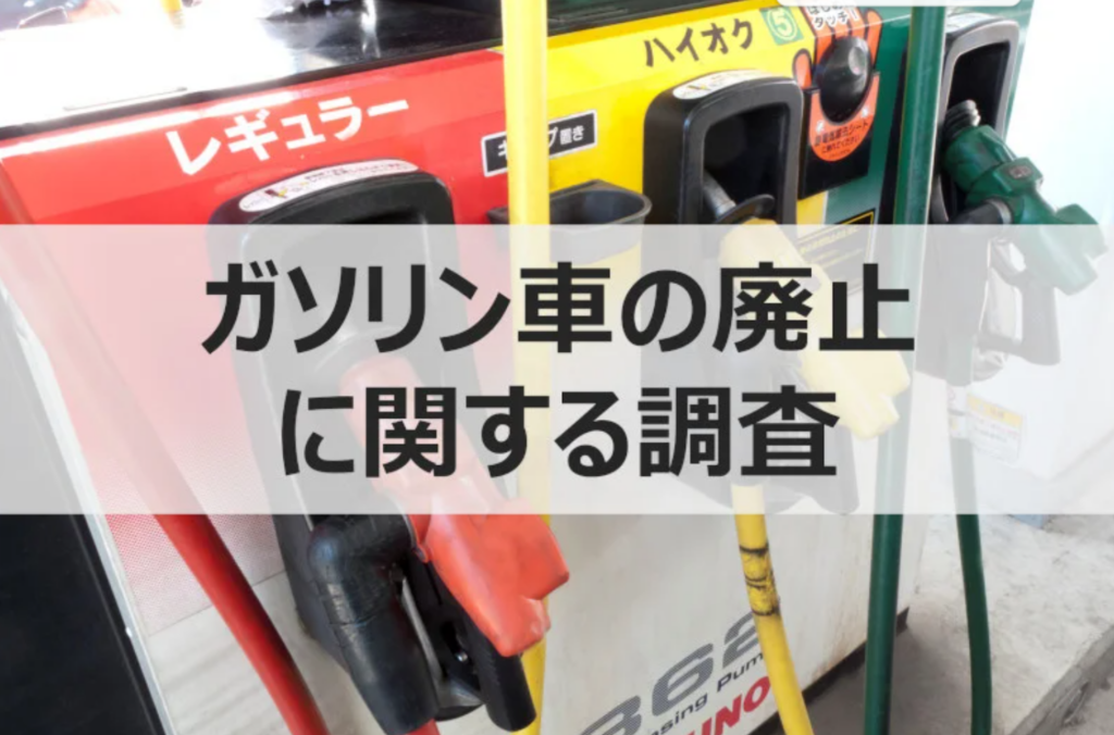 2035年ガソリン車新車販売禁止、車所有者の反応は？