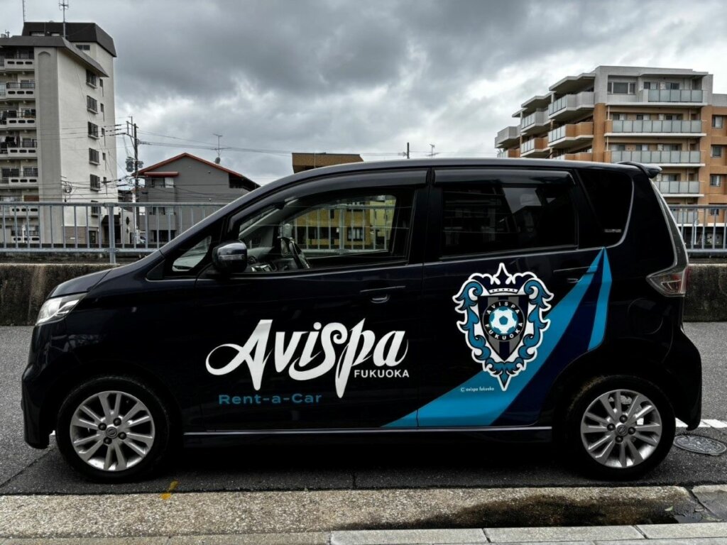 アビスパ福岡 × MOVIN社が実現!スポサポレンタカー、福岡でサービス開始