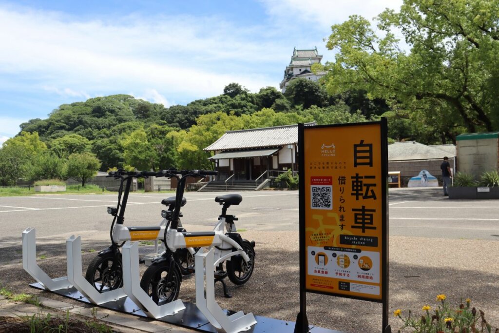 和歌山市で初!電動サイクルシェアリングサービスを導入