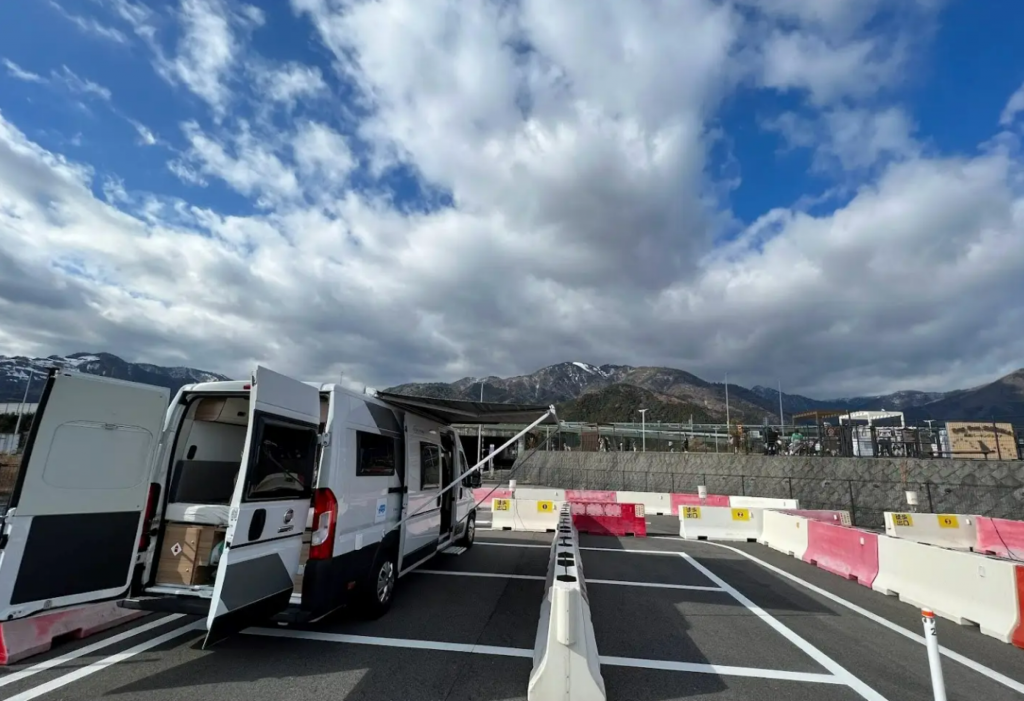 全国初・高速道路直結型車中泊スポット「RVステーション鈴鹿PA」、営業期間を当面延長